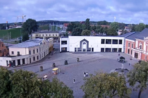 Praça do teatro. Webcam de Klaipeda online