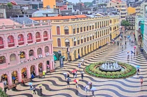 Praça do Senado. Webcams de Macau on-line