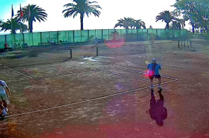 Quadra de tênis Pension "Colchis" Old Gagra na webcam online