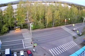 Avenida Gagarin, 8ª linha. Webcams de Zlatoust