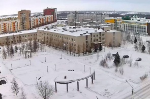Praça Orudzhev. Webcams de Nova Urengoy