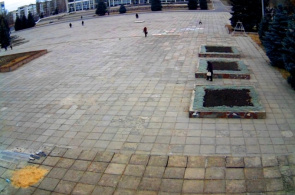 Praça Lenin. Webcam de limite online