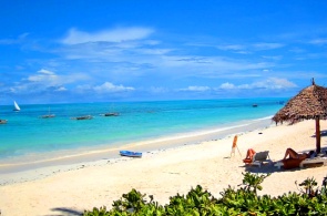 Praia de Jambiani. Webcams de Zanzibar
