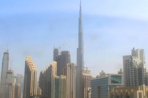 Arranha-céu Burj Khalifa. Webcams Dubai online
