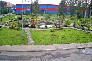 A cidade de conto de fadas de Zvezdochka Sports and Fitness Center. Ângulo 2 Webcams de Severodvinsk