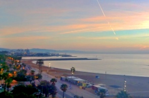 Praia de São Sebastião. Webcams de Barcelona on-line