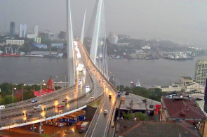 Ponte de ouro. Webcams Vladivostok online