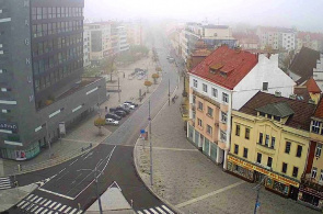 Rua Třída Míru. Webcams Pardubice online