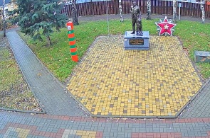 Monumento aos guardas de fronteira de todas as gerações. Webcams de Tikhoretsk