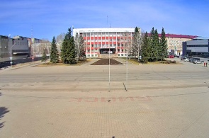 Administração da cidade. Webcams de Biysk