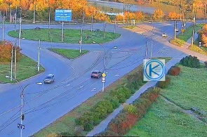 Ponte Baynovsky. Alumínio. Webcams de Kamensk-Uralsky