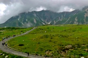 Monte Tateyama. Webcams on-line de Tóquio