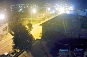 Panorama da aldeia de Fihtia. Webcams do Peloponeso