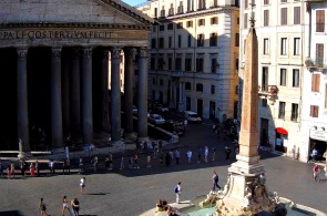 Panteão Romano. Webcams de Roma online