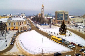 Praça Lênin. Webcams de Tambov