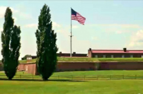 Bastião Fort McHenry. Webcams online em Baltimore