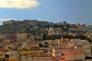 Castelo de Castel Sant'Elmo. Webcams de Nápoles on-line