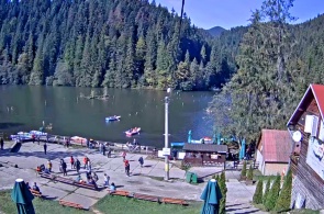 Lago vermelho. Webcams Brasov