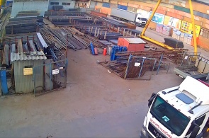 Vista do canteiro de obras. Webcams de Kursk