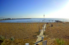 Vista para a praia. Webcams Pescara
