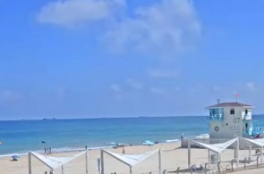 Praia Shimshon Sheva. Webcams Ashdod