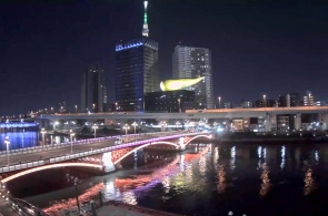 Ponte Azuma. Webcams Tóquio