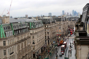 Rua Regent. Webcams de Londres on-line