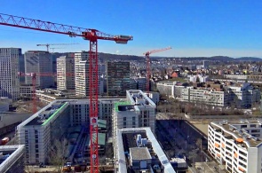 Panorama da cidade. Webcams de Zurique