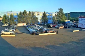 Autoridade. Salão de automoveis. Webcams Novokuznetsk