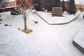 Praça Bunin. Webcams de Ielets